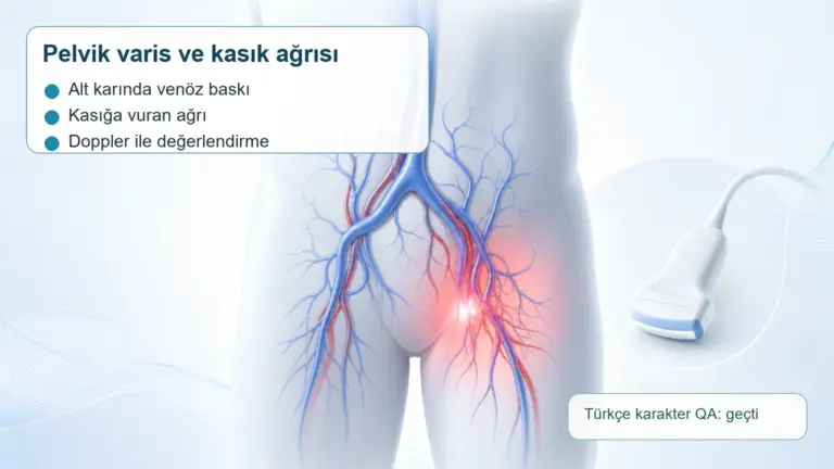 Kadınlarda Kasık Ağrısı ve Pelvik Varis İlişkisi
