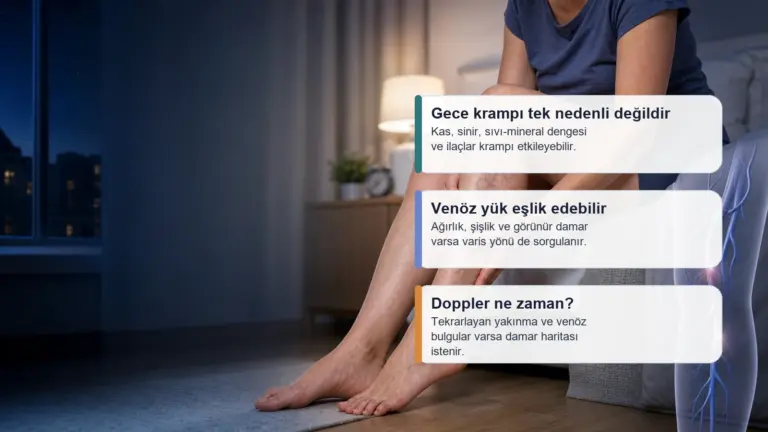 Gece Bacak Krampları Varisle İlişkili Olabilir mi?