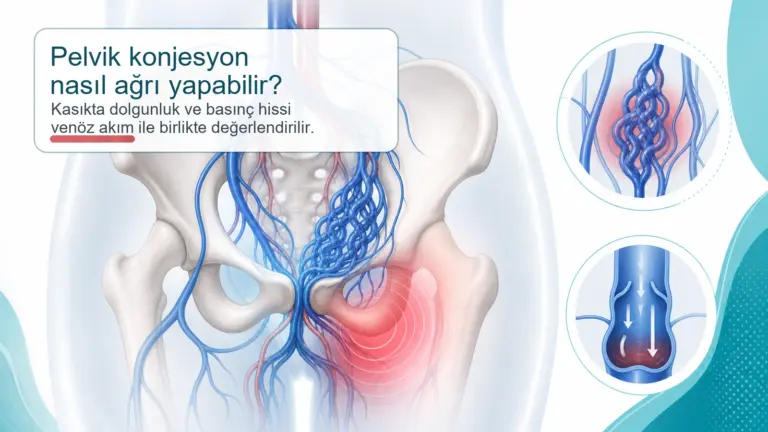 İlişki Sonrası Kasık Ağrısı Pelvik Konjesyon Belirtisi Olabilir mi?