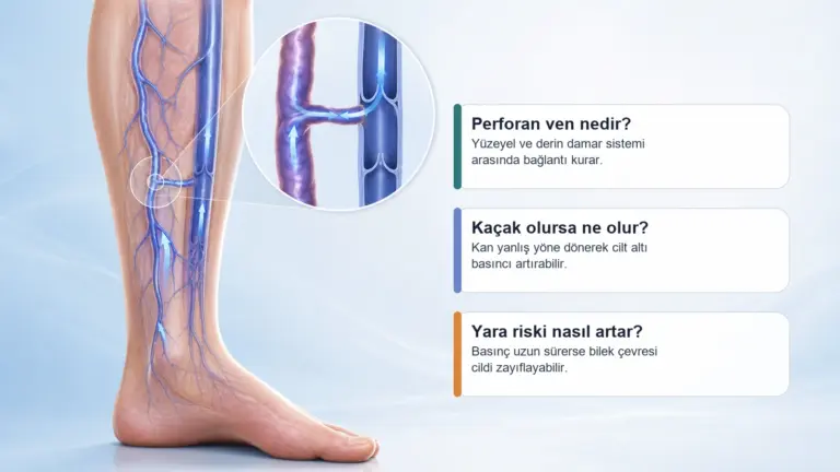 Perforan Ven Yetmezliği Nedir? Varis Yarasıyla İlişkisi Nasıldır?